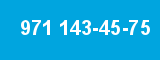971 143-45-75 971 143-45-75